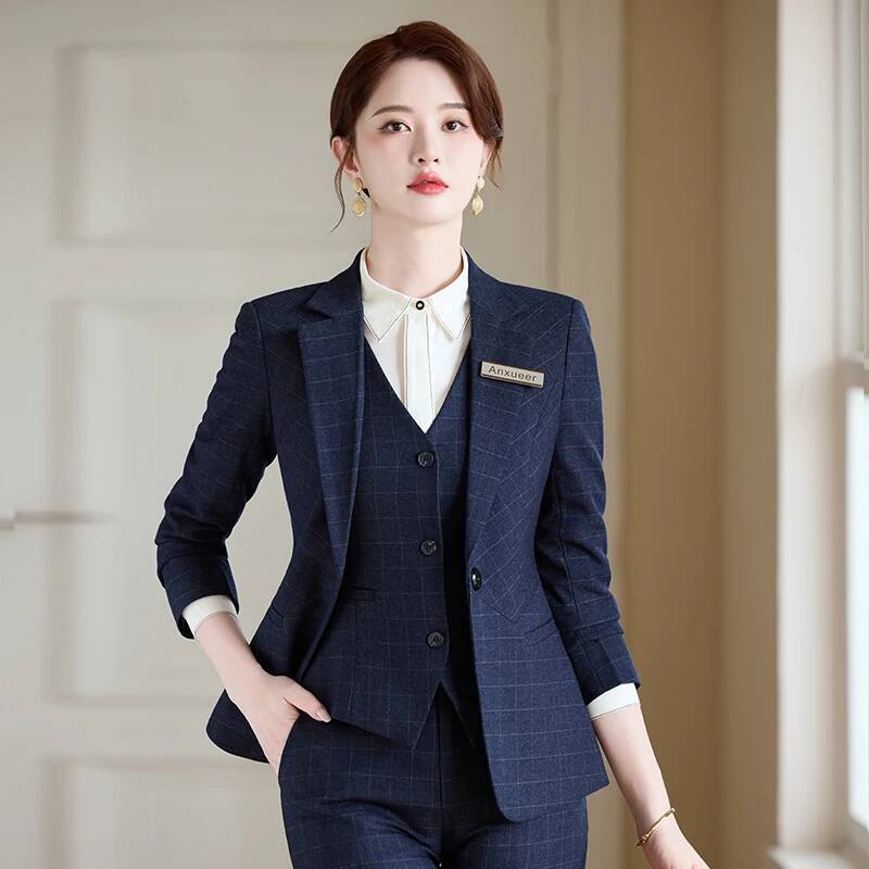 Formal Winter Wear Women Jacket - 高品質生地 秋冬 フォーマル OLスタイル レディース ビジネススーツ