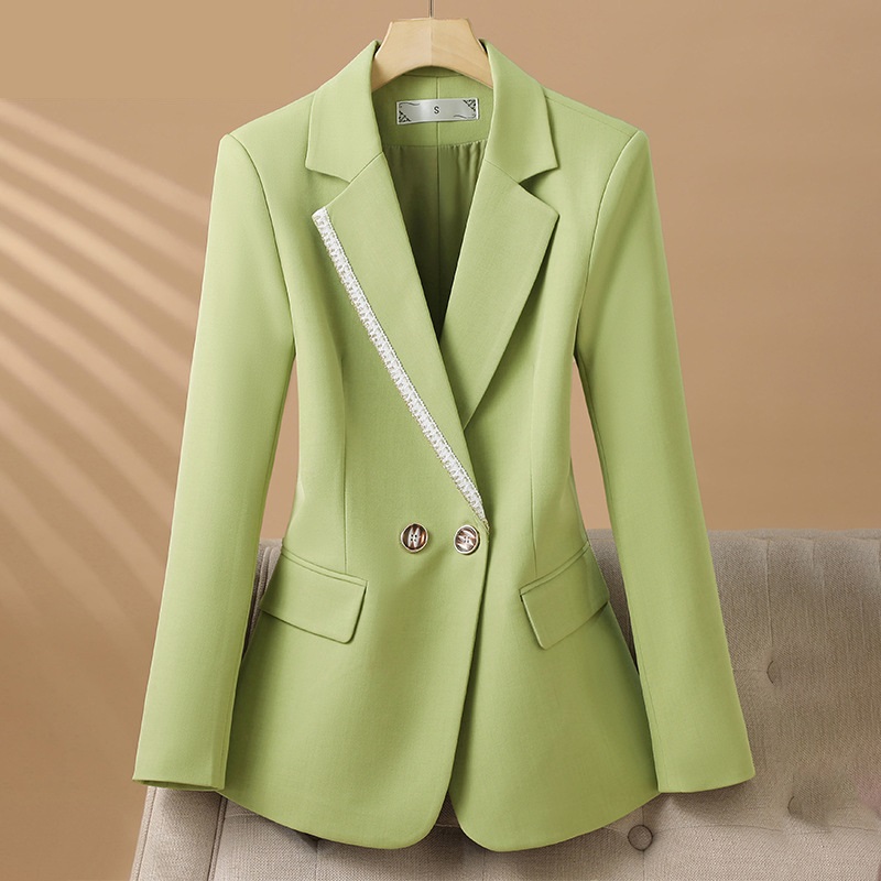 Formal Winter Wear Women Jacket - ファッション女性ブレザー長袖春秋レディーススリムフォーマルスーツジャケットコート作業着オフィスブレザー女性アウター