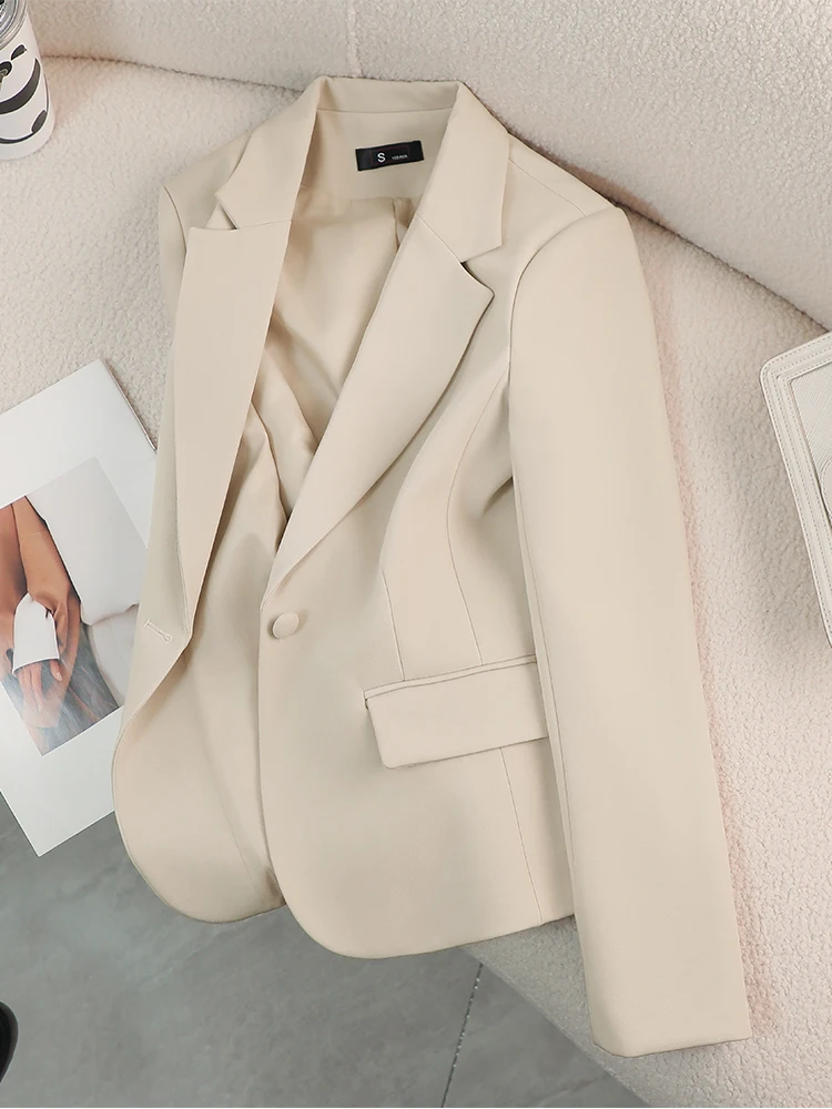 レディースブレザー 女性用 レッド グリーン ベージュ ブラ - Formal Winter Wear Women Jacket のレビューと価格