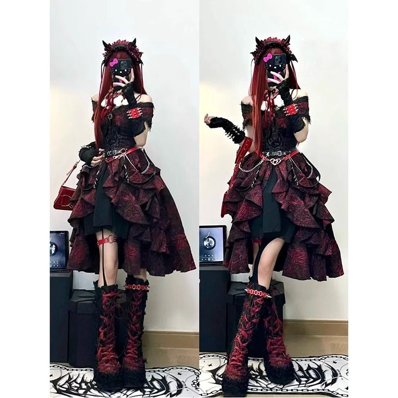 ビクトリア朝のゴシックロリータプリンセスドレス女性エレガント - Victorian Women'S Formal Wear のレビューと価格
