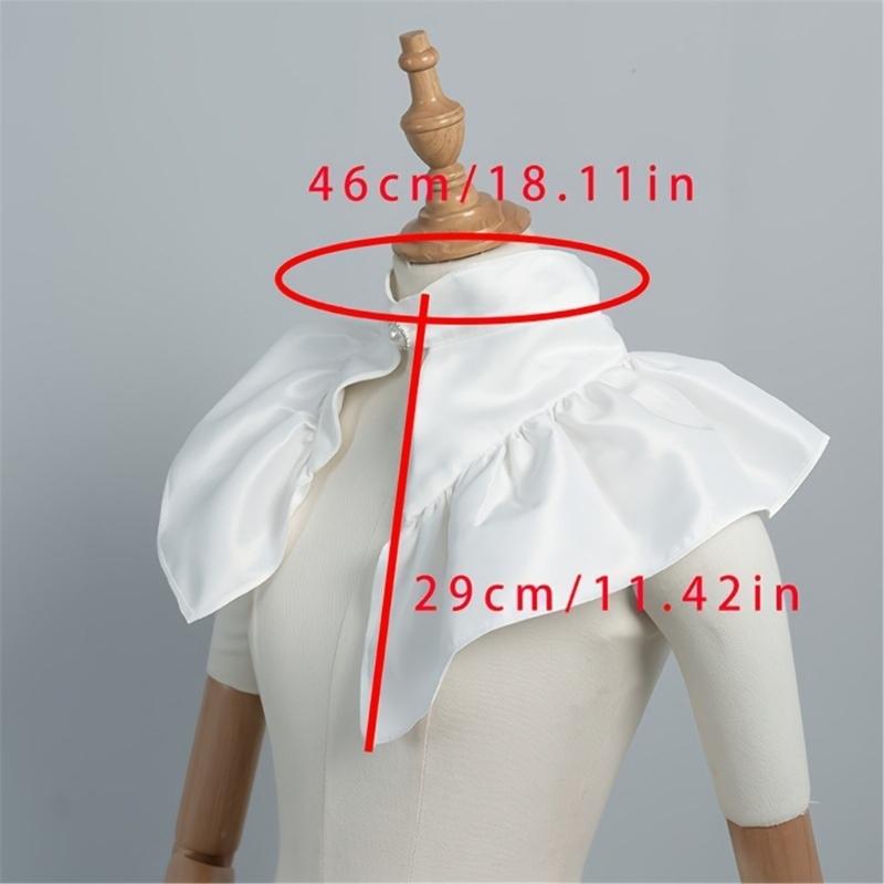 ビクトリア朝の取り外し可能な首輪ステージショーコスプレ衣装小 - Victorian Women'S Formal Wear のレビューと価格