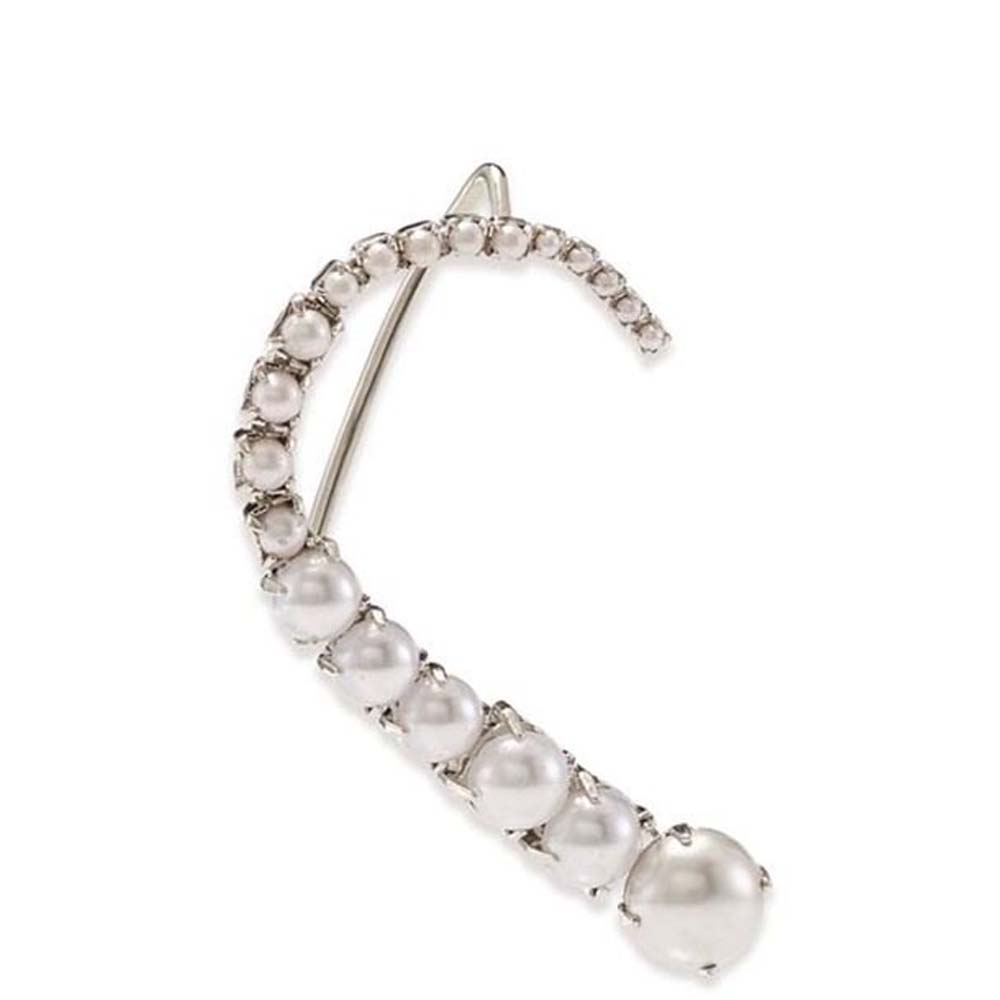 Stonefans-ピアスのないパールイヤークリップ,イヤリ - Pearl Earring Stud のレビューと価格