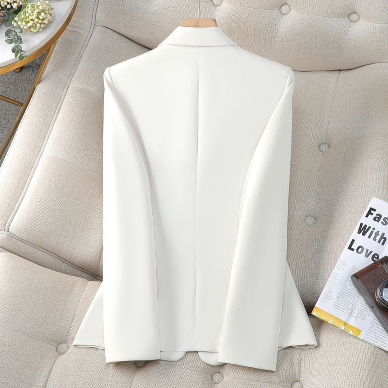 新しいファッション女性フォーマルブレザーレディースシングルブ - Formal Winter Wear Women Jacket のレビューと価格